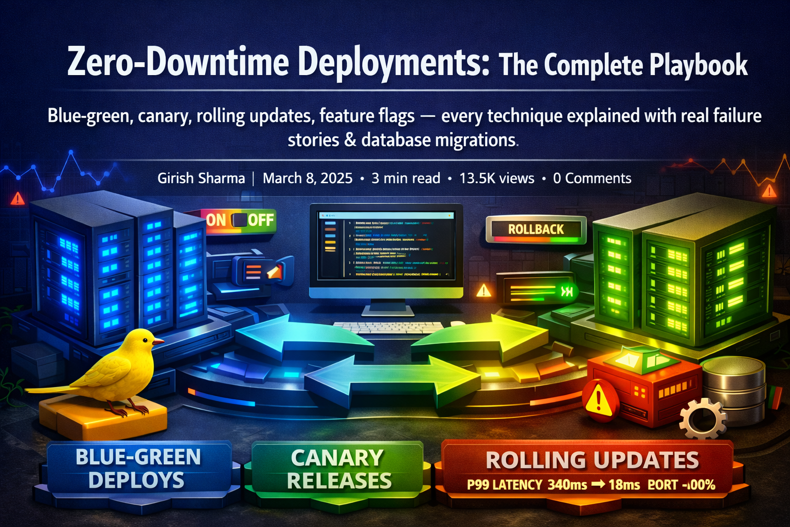 Zero-Downtime Deployments: The Complete Playbook