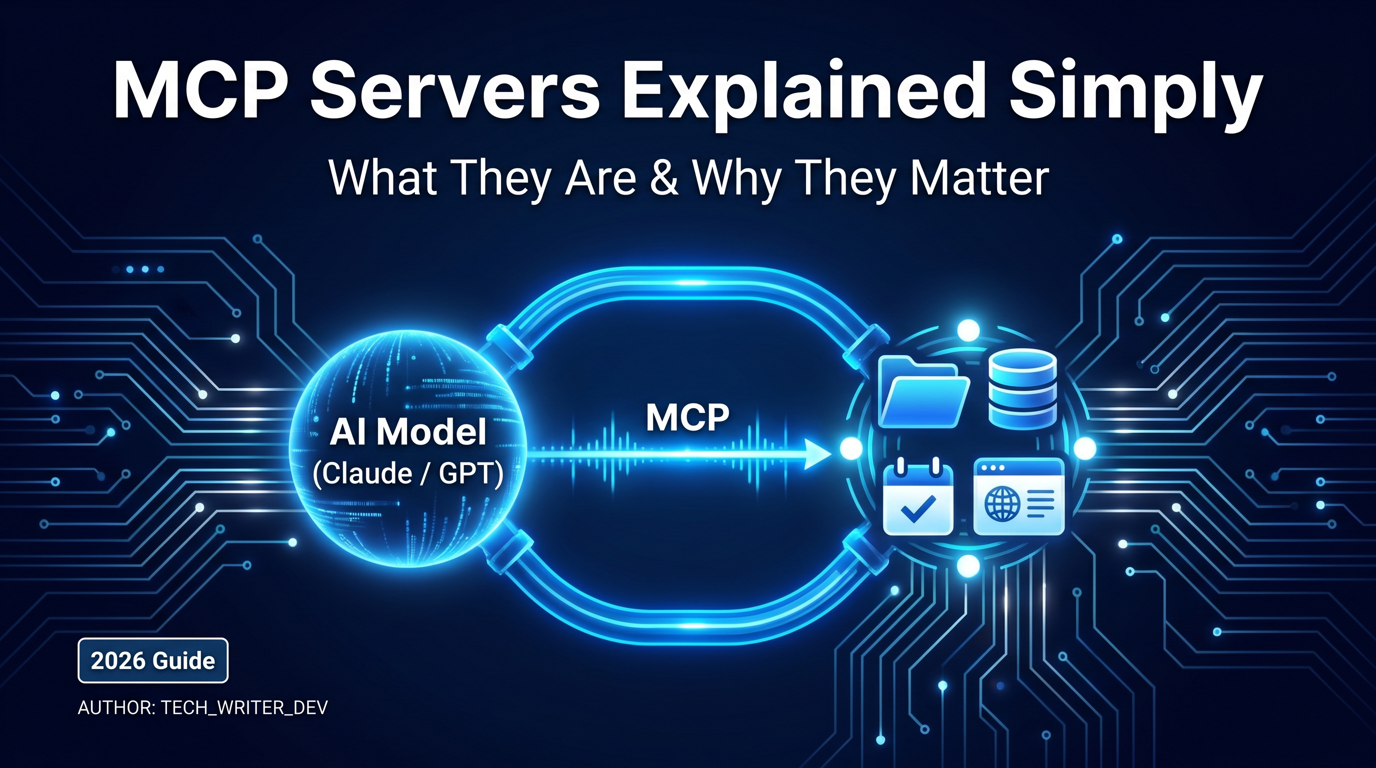 MCP Servers Explained Simply | The Plain-English Guide Every Developer Needs in 2026